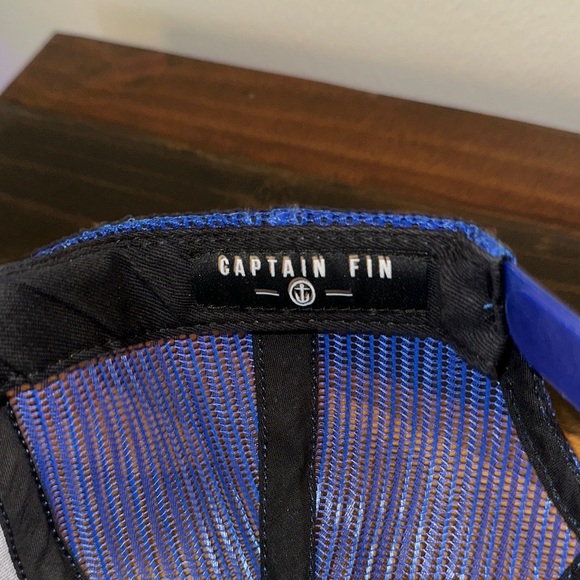 Captain Fin Blue Mesh Hat - Picture 5 of 5